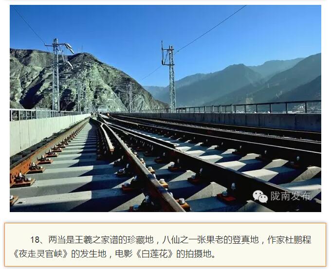 蘭渝鐵路最早由孫中山先生提出？在隴南，你不知道的事兒還有……