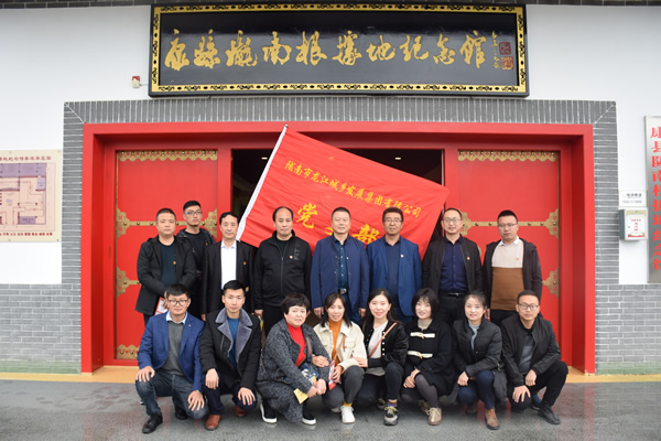 市龍江集團開展“不忘初心、牢記使命”主題黨日活動